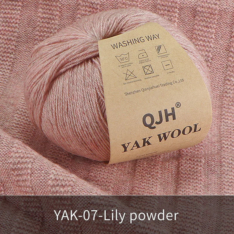 10pcs/set de lana de Yak Natural para tejer a mano, antipilling de alta calidad