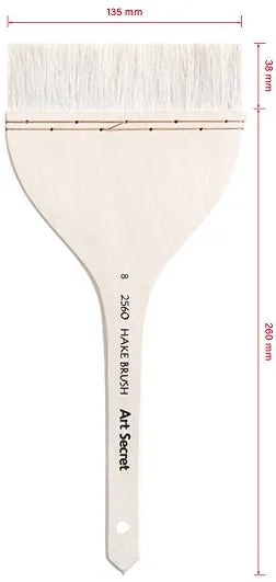 Artsecret, pelo de cabra de alta calidad, mango de madera, para pintura artística de acuarela 2560