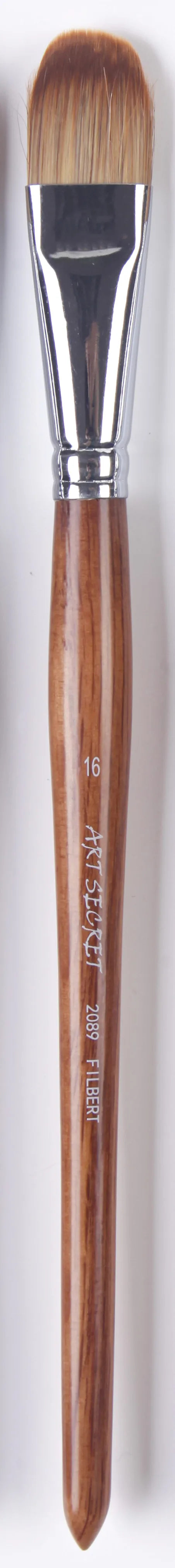 ArtSecret-pinceles artísticos de mango corto de madera de roble de pelo sintético, 2089FB