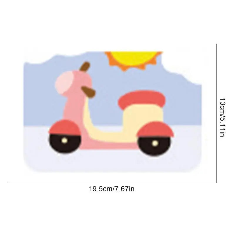 Kits de arte de arena para niños, 12 colores de arena, 16 imágenes , 1 bandeja, 1 herramienta de arte con pincel