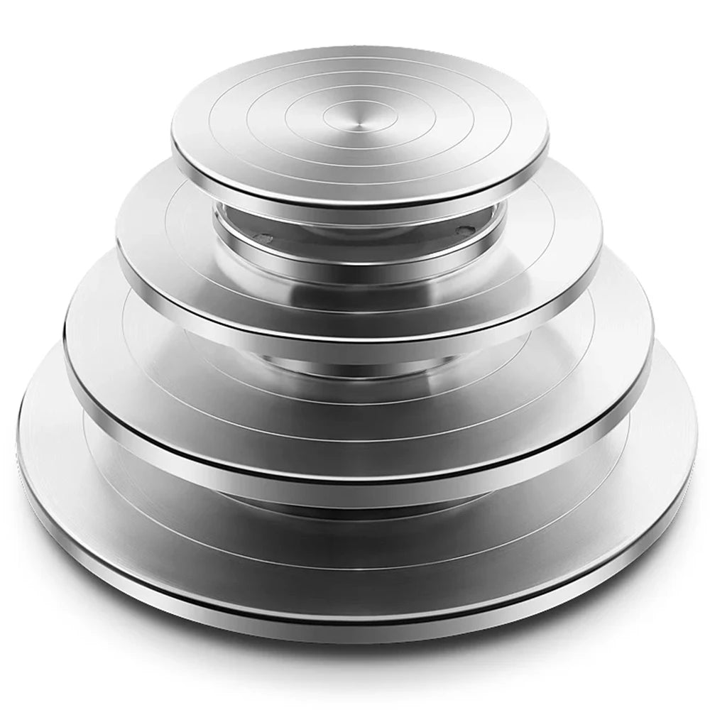 Plato giratorio de rueda de cerámica, herramienta de aleación de aluminio, rueda de cerámica para arcilla, 11-30CM