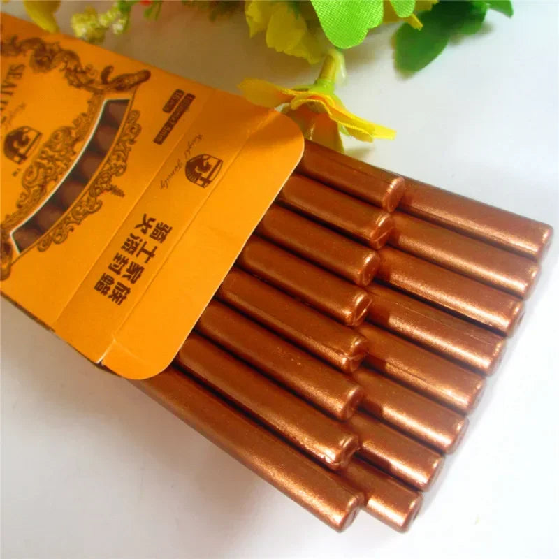 Lacre en palillos de cera de colores Vintage, para sellos de cartas o regalos, palo de sello de cera clásico, para derretir en hornillos o en pistola de pegamento caliente caja de 16 piezas