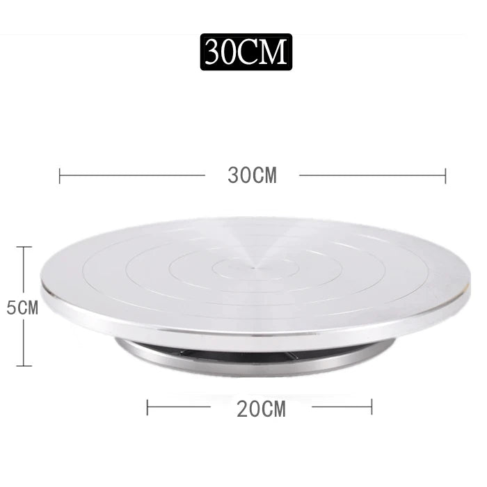 Plato giratorio de rueda de cerámica, herramienta de aleación de aluminio, rueda de cerámica para arcilla, 11-30CM