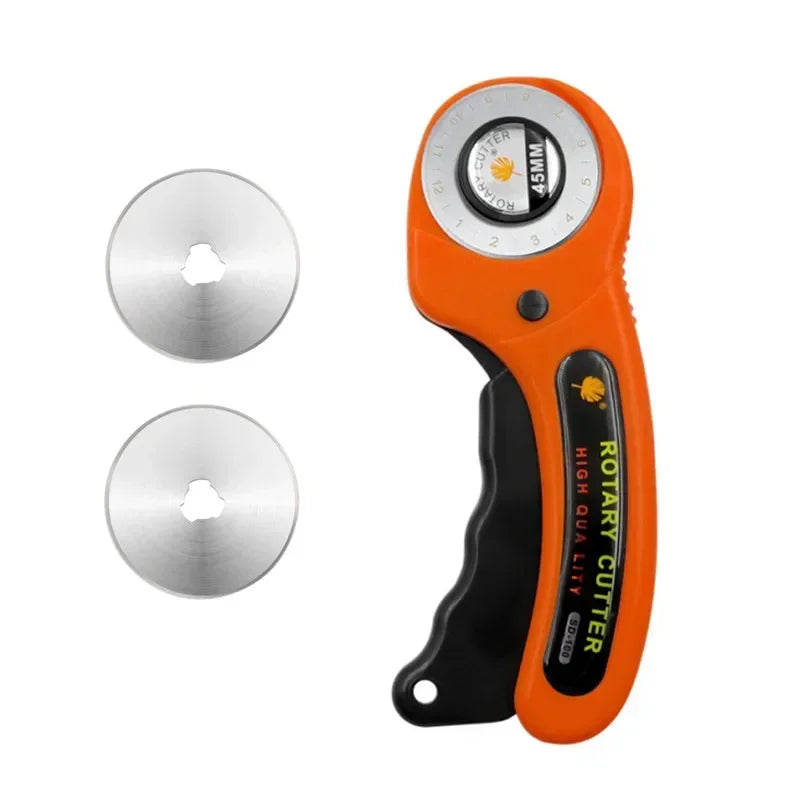Cortador rotativo de disco de 45 mm, herramienta de corte, rodillo para acolchar, herramienta de corte de tela