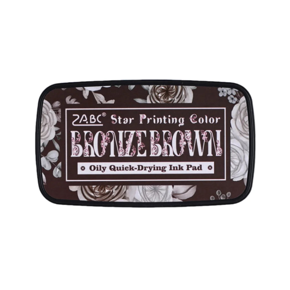 Tinta gótica retro para manualidades , almohadillas de tinta para álbum de recortes, sellos de madera de goma, almohadillas de tinta de papel, decoración de papel