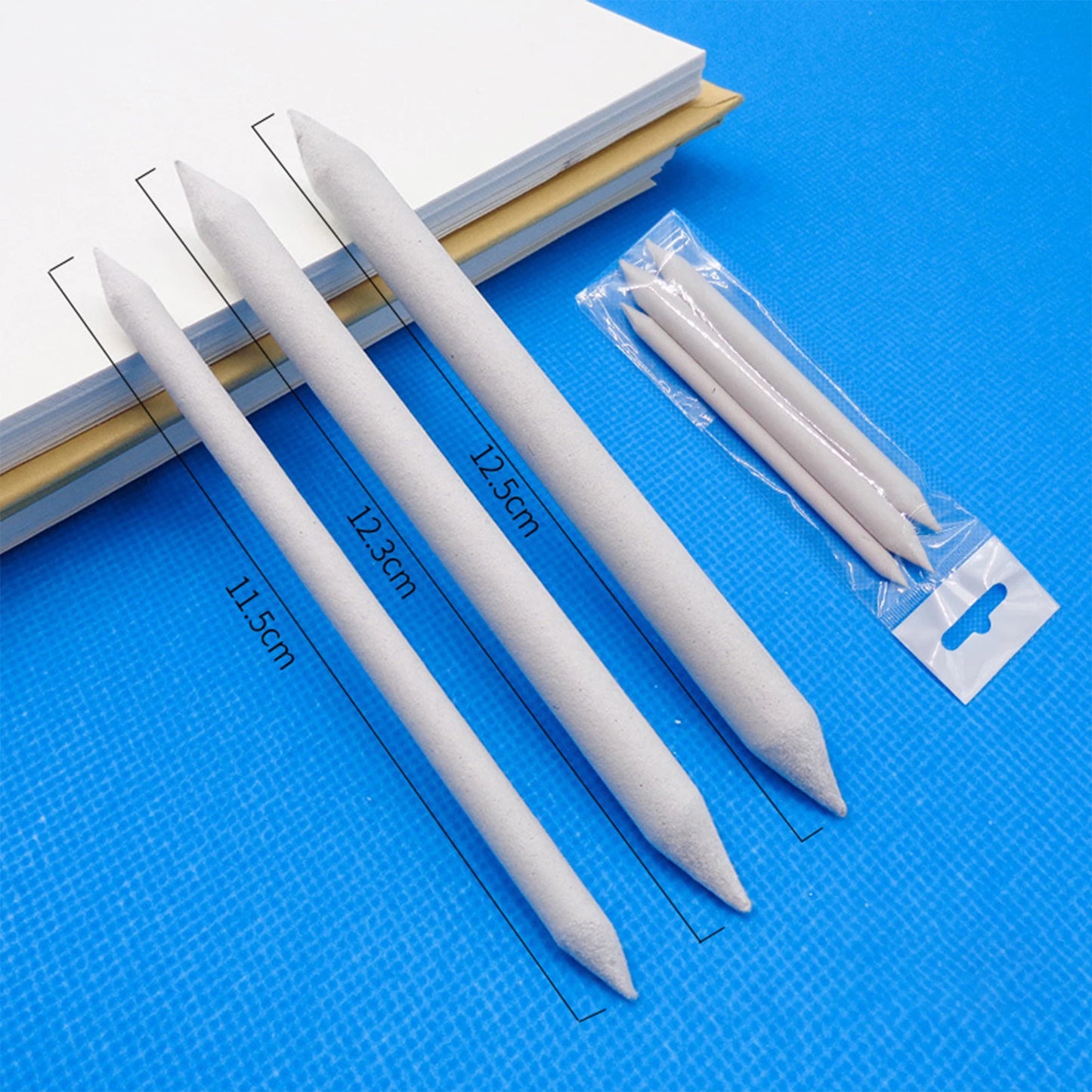 3/6 unids/set goma de borrar palo para boceto, arte dibujo en blanco y negro, suministros para artistas