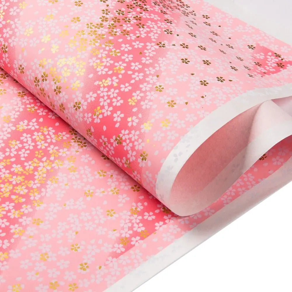 Papel de regalo de estilo japonés, patrón Sakura, 42x58cm, papel artesanal