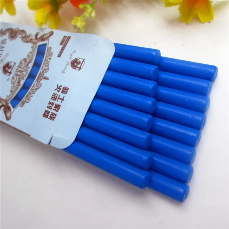 Lacre en palillos de cera de colores Vintage, para sellos de cartas o regalos, palo de sello de cera clásico, para derretir en hornillos o en pistola de pegamento caliente caja de 16 piezas