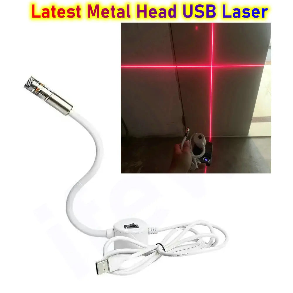 Puntero Láser USB, Kit de Posicionamiento Magnético para Transferencia