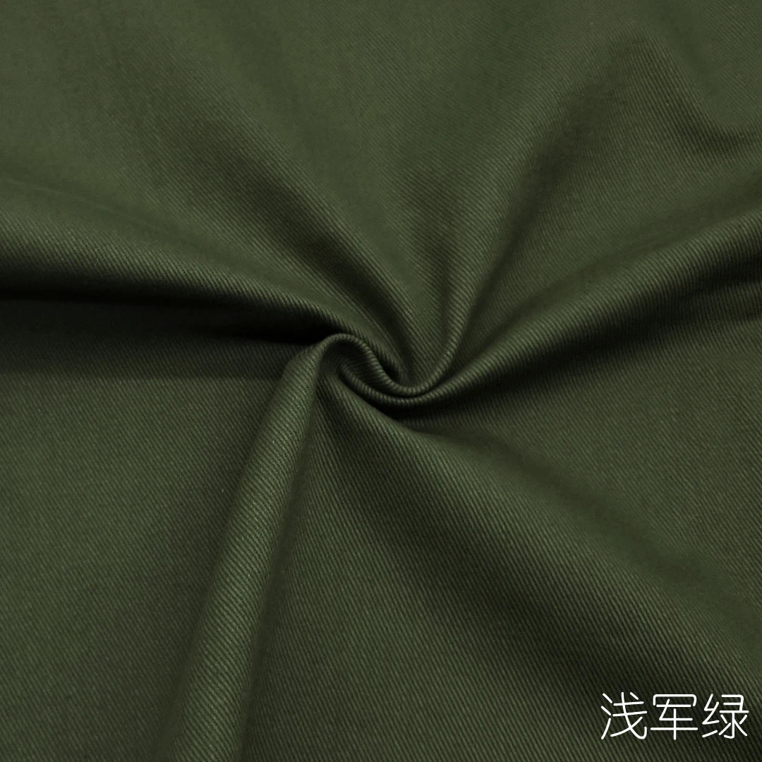 Mezclilla de algodón puro 100% grueso, para otoño e invierno, chaqueta, pantalones