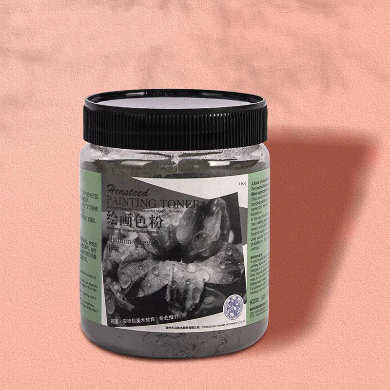 Pintura en polvo de colores saturados y delicados. Adecuado para bocetos en seco y húmedo