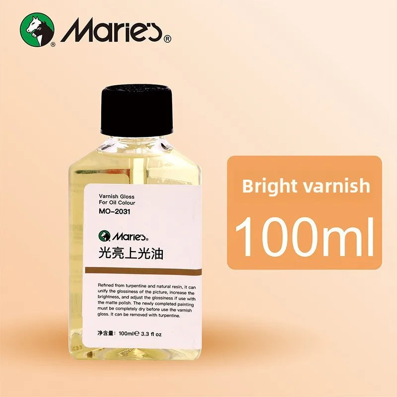 Aceite tonificante, para adelgazar pintura al óleo, 100ml, líquido de limpieza, y tonificación