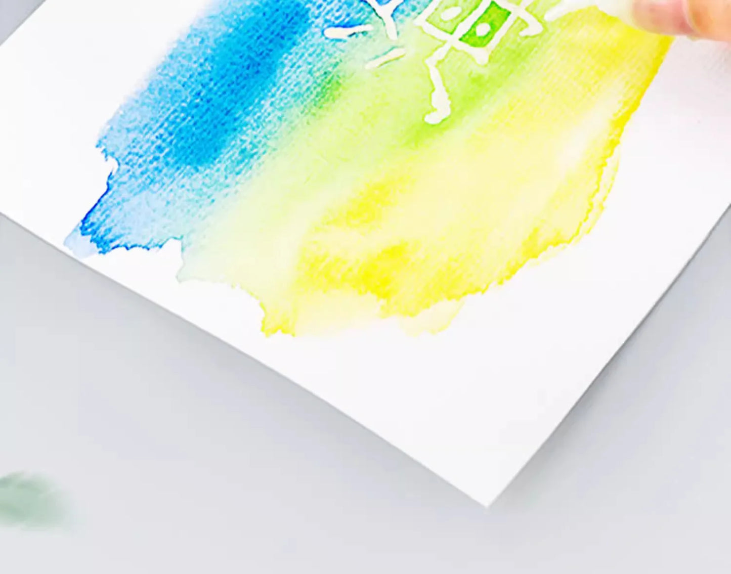 Tinta de enmascaramiento para acuarela, botella de Gel blanco líquido, tubo de aguja, pintura líquida blanca de acuarela