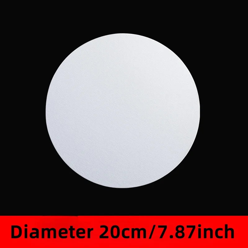 Lienzo para pintar, algodón, imprimado en blanco, adecuado para gouache, acuarela, pintura al óleo y acrílica, 3mm, 6 uds.