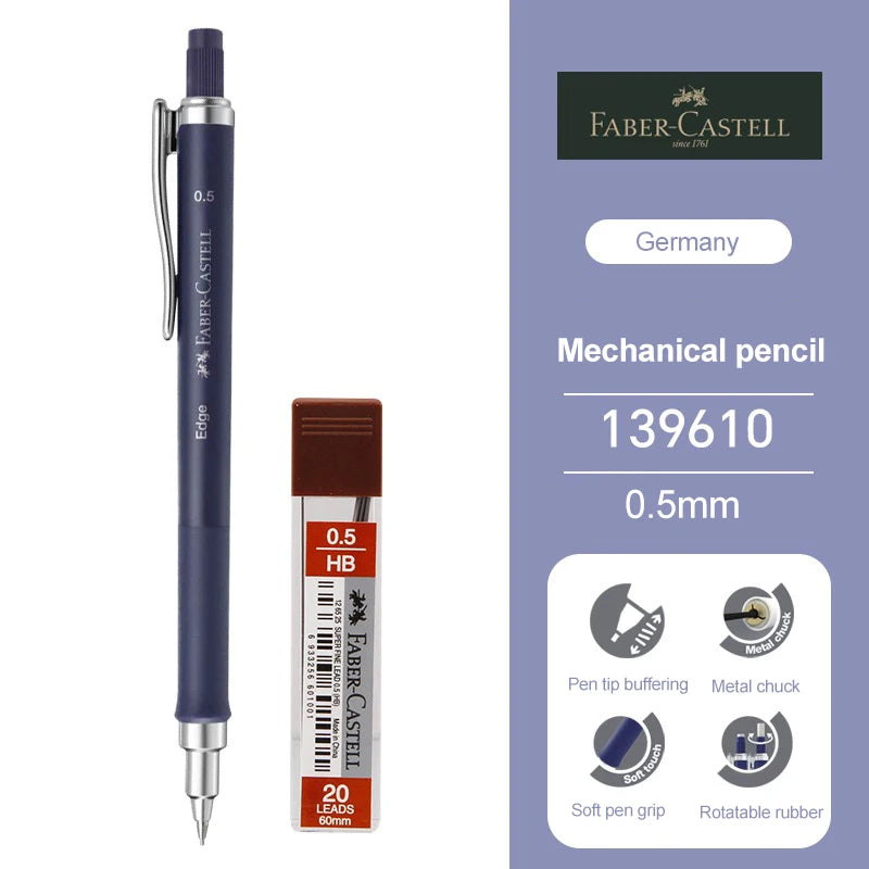 Faber-Castell-portaminas alemán de 0,5mm, no es fácil de romper, para dibujar y escribir