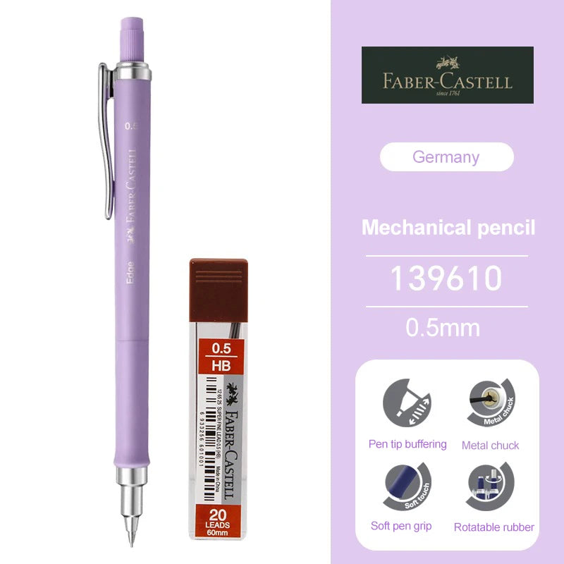 Faber-Castell-portaminas alemán de 0,5mm, no es fácil de romper, para dibujar y escribir