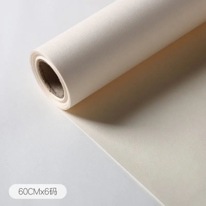 Rollo de papel de embalaje de Color sólido de alta textura, película mate, 60cm x 6 yardas/1 rollo