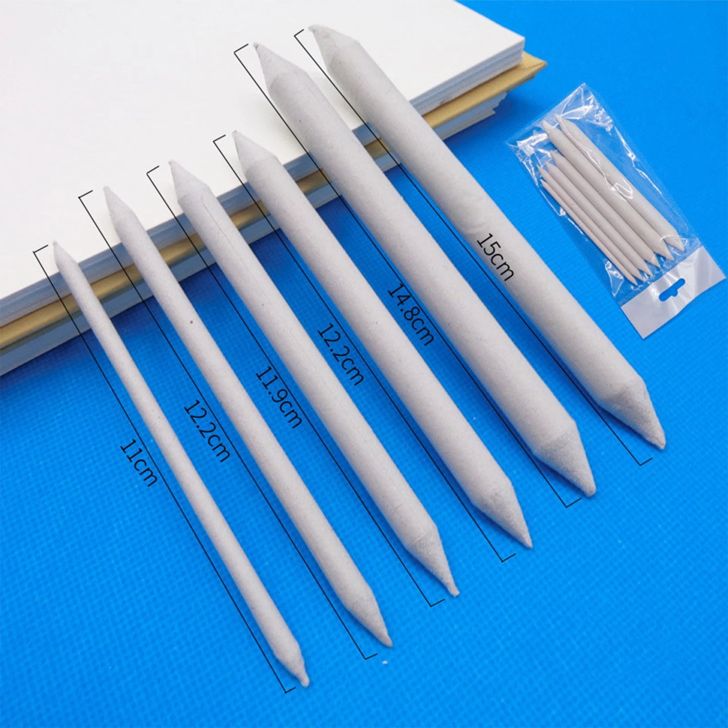3/6 unids/set goma de borrar palo para boceto, arte dibujo en blanco y negro, suministros para artistas