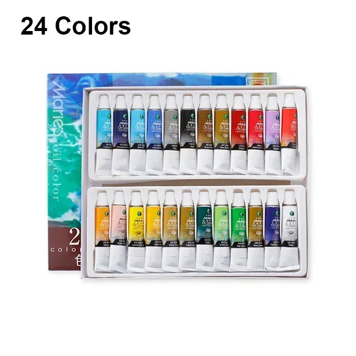 Maries 12/18/24 colores de pinturas al óleo profesionales
