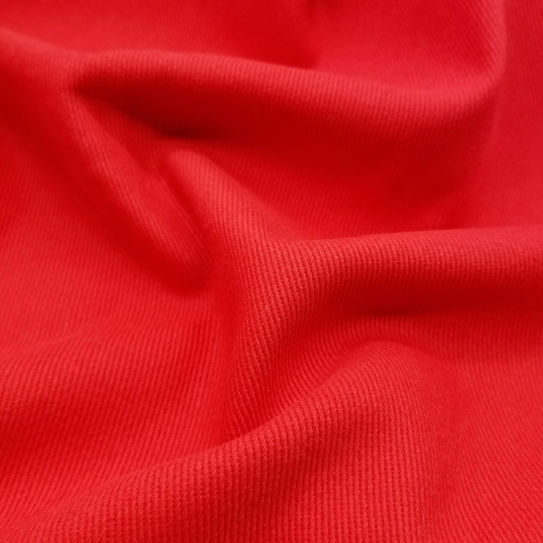 Mezclilla de algodón puro 100% grueso, para otoño e invierno, chaqueta, pantalones