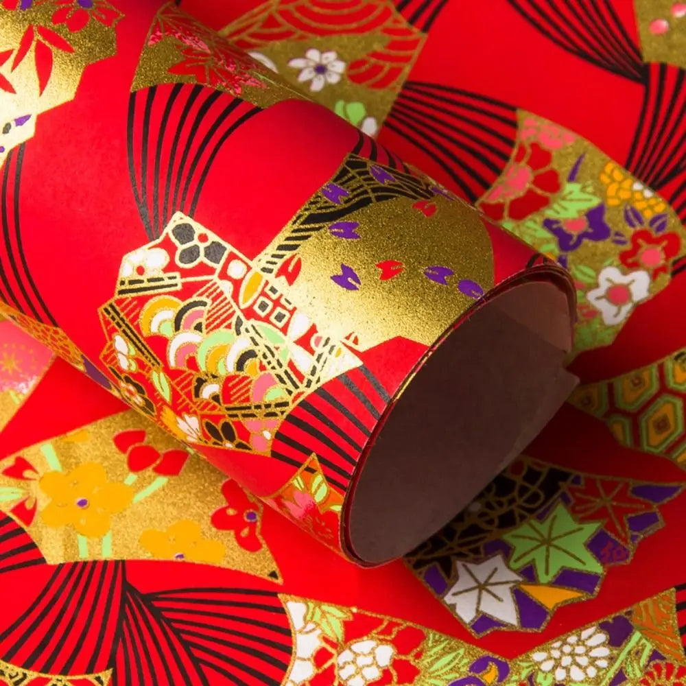 Papel de regalo de estilo japonés, patrón Sakura, 42x58cm, papel artesanal