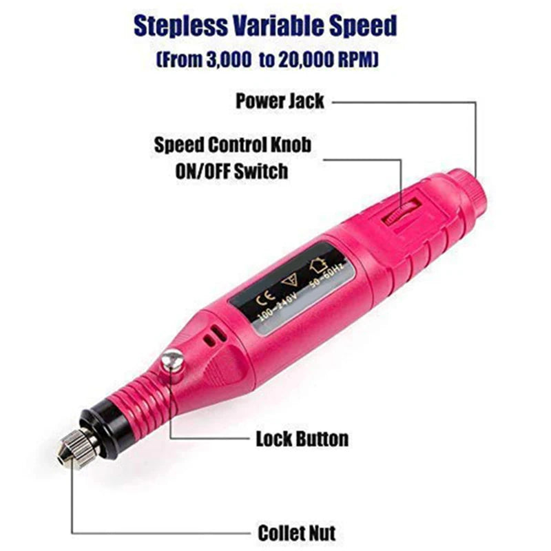 Mini bolígrafo grabador eléctrico, Kit de herramientas de grabado para metal, vidrio, cerámica, plástico, madera, joyería con trazador de grabado, 30 Bits