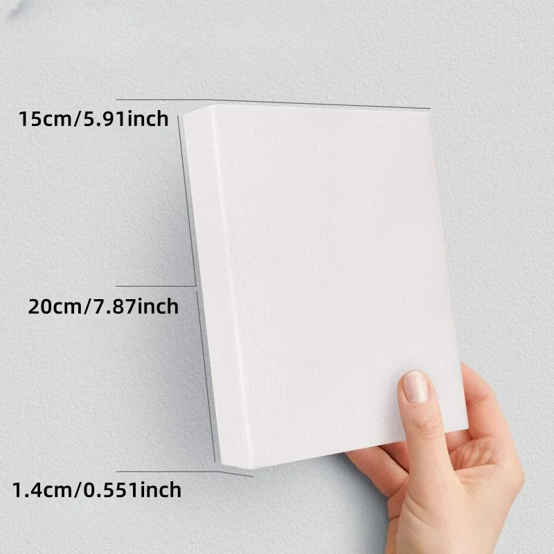 5 marcos de pintura al óleo hechos a mano, disponibles en varios tamaños, perfectos para decoración de arte de pared