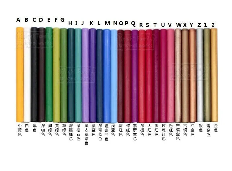 Lacre en palillos de cera de colores Vintage, para sellos de cartas o regalos, palo de sello de cera clásico, para derretir en hornillos o en pistola de pegamento caliente caja de 16 piezas
