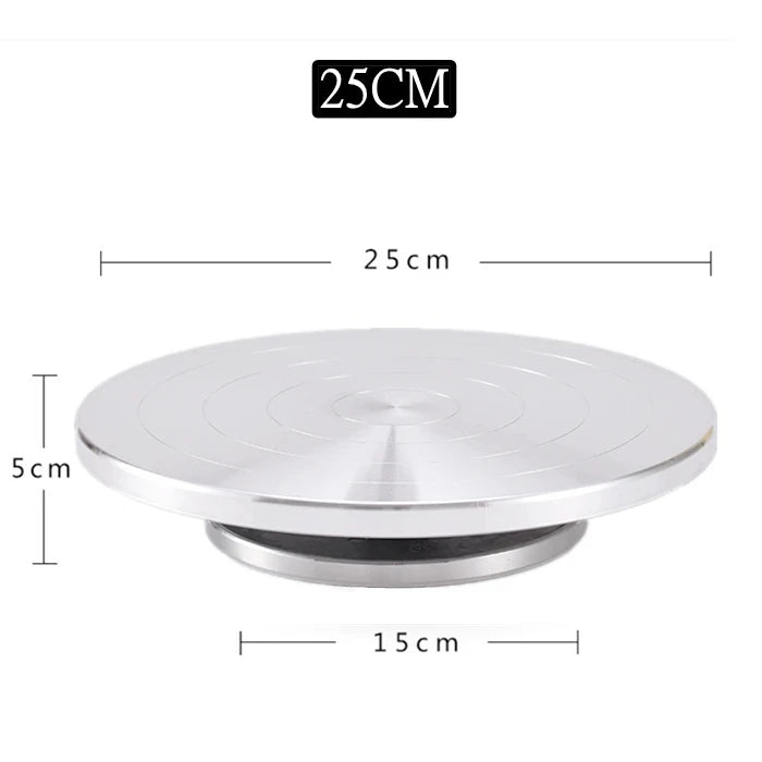 Plato giratorio de rueda de cerámica, herramienta de aleación de aluminio, rueda de cerámica para arcilla, 11-30CM