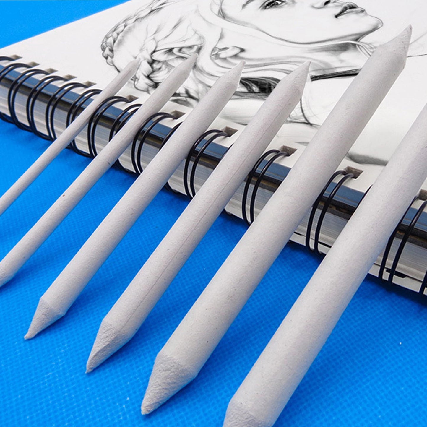 3/6 unids/set goma de borrar palo para boceto, arte dibujo en blanco y negro, suministros para artistas