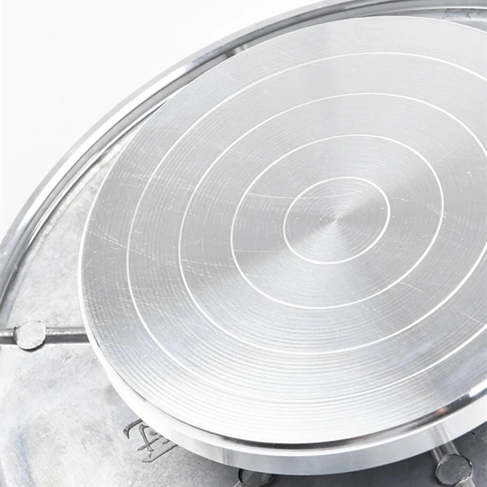 Plato giratorio de rueda de cerámica, herramienta de aleación de aluminio, rueda de cerámica para arcilla, 11-30CM
