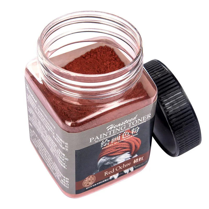 Pintura en polvo de colores saturados y delicados. Adecuado para bocetos en seco y húmedo