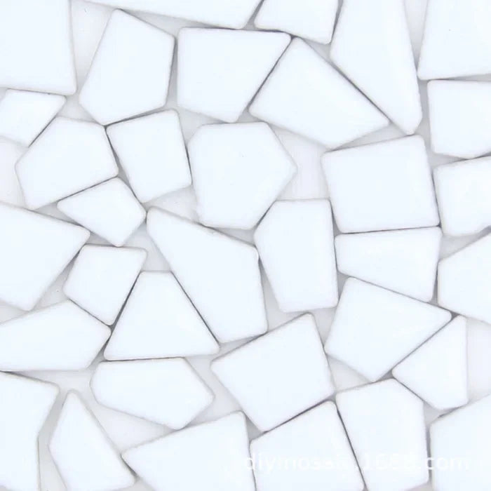 200g a granel, pequeño fragmento de piedra libre de cerámica, mosaico manual esmaltado Irregular azulejo de cerámica arte, manualidades