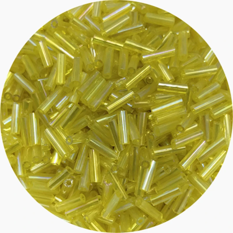 400/800 Uds 2mm a 6mm. Mostacillas de vidrio checo  de tubo cilíndrico