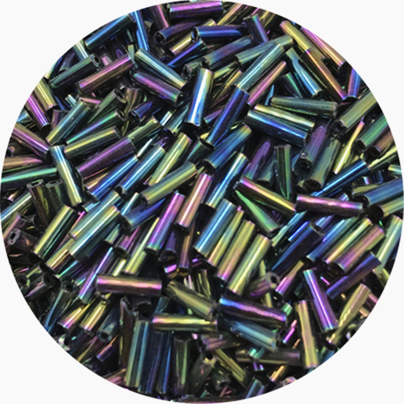400/800 Uds 2mm a 6mm. Mostacillas de vidrio checo  de tubo cilíndrico