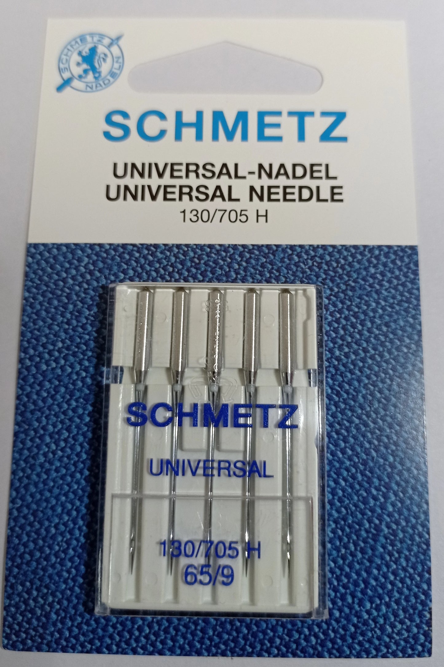 5 agujas UNIVERSAL SCHMETZ HA x 1,130/705H, tamaño 15x1 # 9 # 11 # 12 # 14 # 16 # 18