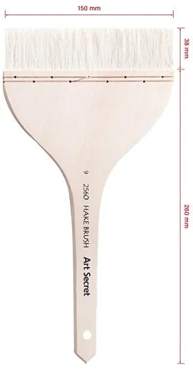 Artsecret, pelo de cabra de alta calidad, mango de madera, para pintura artística de acuarela 2560