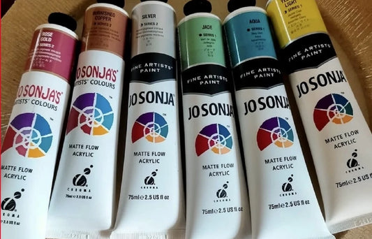 Pintura acrílica JO SONJA importada de EE. UU. Serie 1 - 75ml