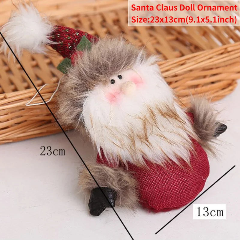 Gnomo de Navidad, muñeco sin rostro para adorno navideño