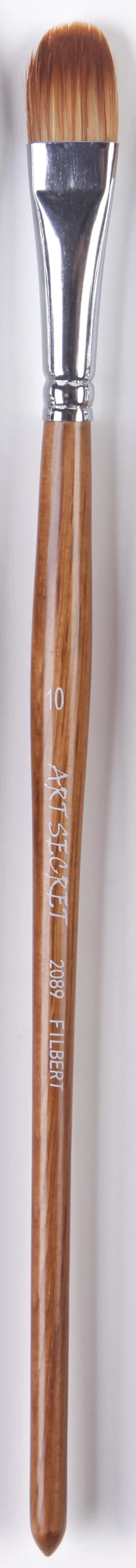 ArtSecret-pinceles artísticos de mango corto de madera de roble de pelo sintético, 2089FB