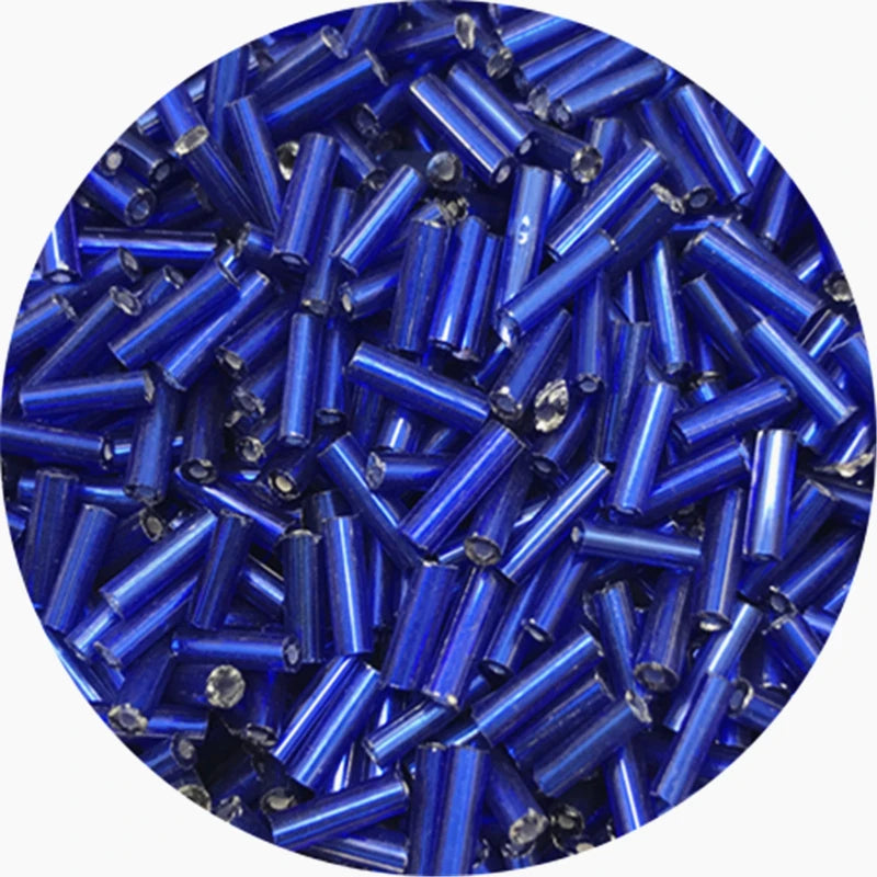 400/800 Uds 2mm a 6mm. Mostacillas de vidrio checo  de tubo cilíndrico