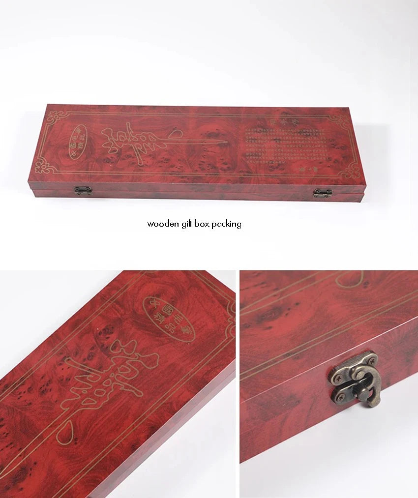 Pinceles para artistas, juego especial de pluma de caligrafía, práctica de escritura regular, 7 piezas por juego en caja de madera
