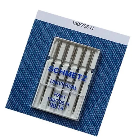 5 agujas UNIVERSAL SCHMETZ HA x 1,130/705H, tamaño 15x1 # 9 # 11 # 12 # 14 # 16 # 18