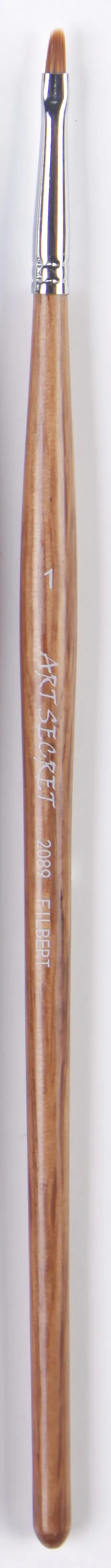 ArtSecret-pinceles artísticos de mango corto de madera de roble de pelo sintético, 2089FB