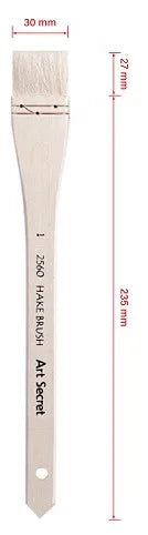 Artsecret, pelo de cabra de alta calidad, mango de madera, para pintura artística de acuarela 2560