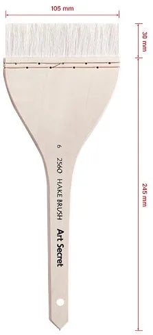 Artsecret, pelo de cabra de alta calidad, mango de madera, para pintura artística de acuarela 2560