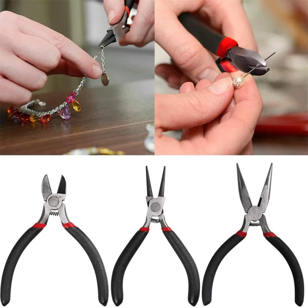 Kit de herramientas de reparación y fabricación de joyas, 22 Uds.