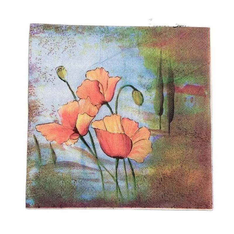 Servilletas 33*33cm 20pcs Decoupage Flores y Naturaleza