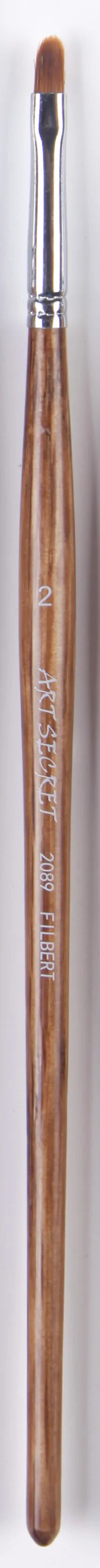 ArtSecret-pinceles artísticos de mango corto de madera de roble de pelo sintético, 2089FB