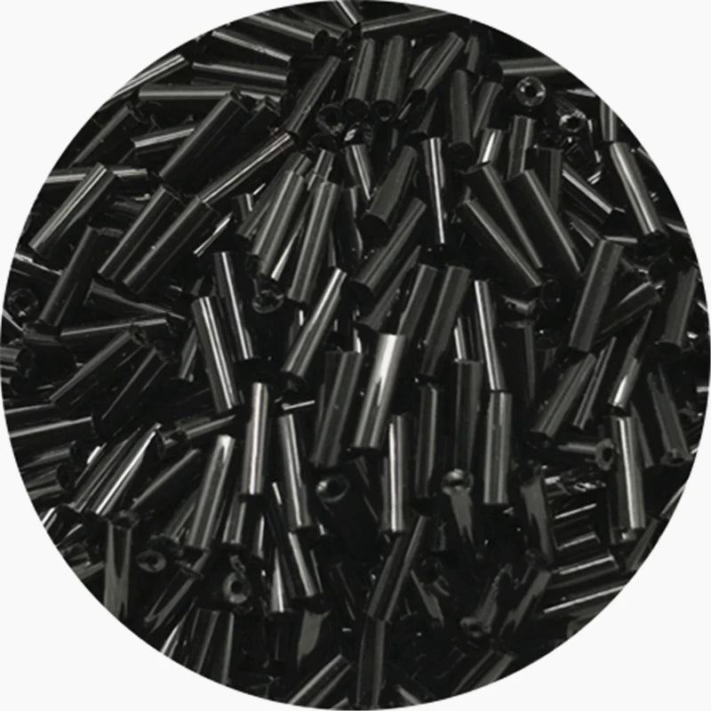 400/800 Uds 2mm a 6mm. Mostacillas de vidrio checo  de tubo cilíndrico